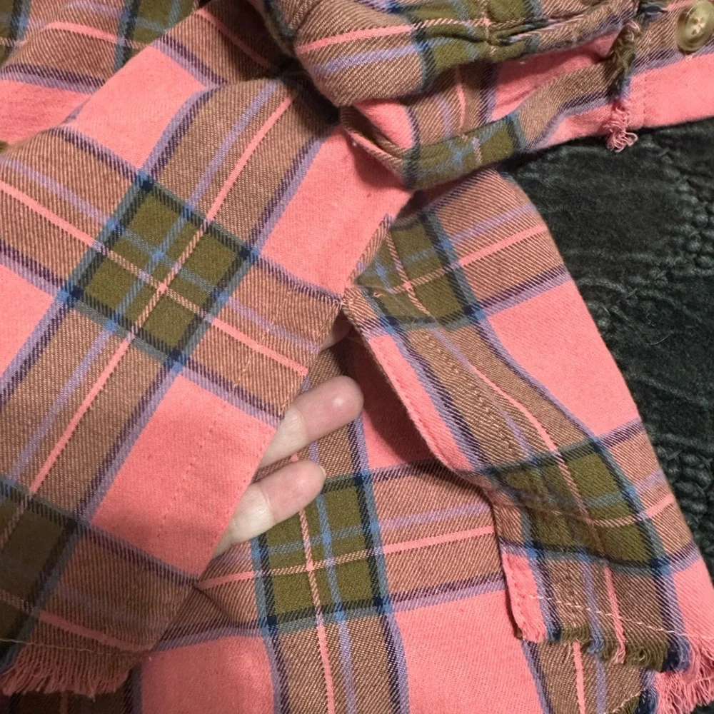 Pink Flannel shirt NWT - Picture 11 of 13